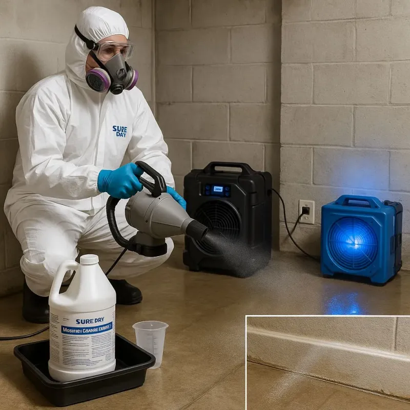 Sanitization and Odor Removal process in Kent County, MI